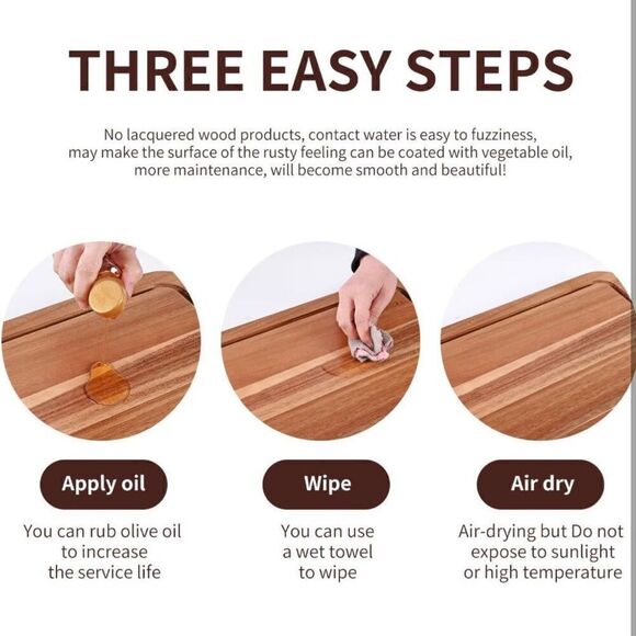 Acacia Wooden Serving Platter Acrylic Lid Decorative Dessert Stand Charcuterie - Picture 5 of 6